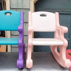 Pair of Little Tikes Rocking Chairs