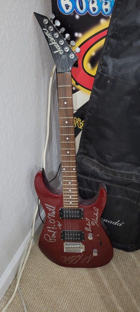 Trans Siberia Orchestra  Signed Guitar 