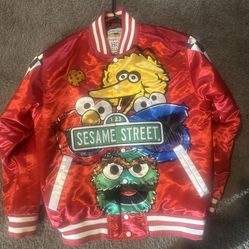 SESAME SATIN JACKET RED