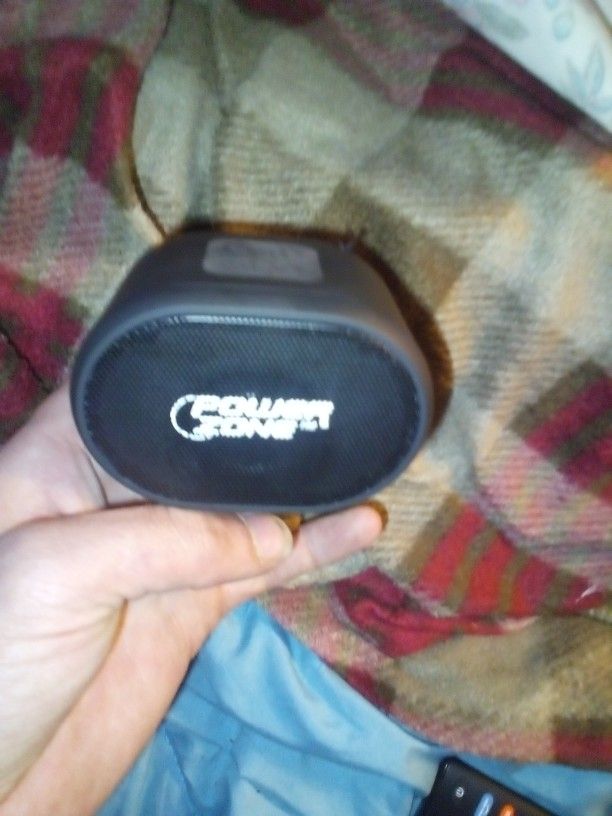 Power Zone Bluetooth Speaker/Portable power Bank!