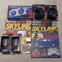 JDM Goodies , Shift Knobs, Cluster, Skyline Hyper Rev Magazines 
