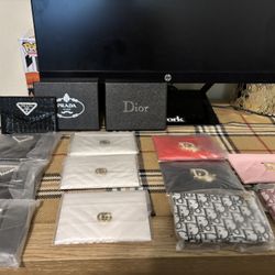 ✨ Luxury Wallets – Dior, Prada, Gucci 