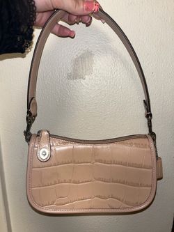 New! Coach swinger crocodile bag