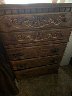 FREE Wood Bedroom Set