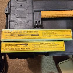 Vintage Yankee Spiral Ratchet Screwdrivers