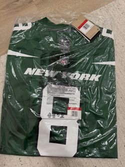 aaron rodgers new york jets nike jersey gotham green size large new
