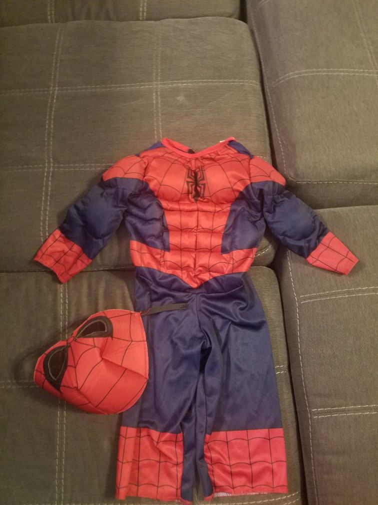 Spiderman costume toddler size