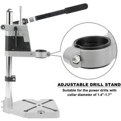 KUNTEC Adjustable Drill Press Stand Universal Bench Clamp Support Tool