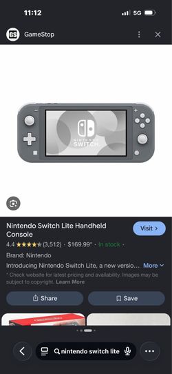 Nintendo switch lite