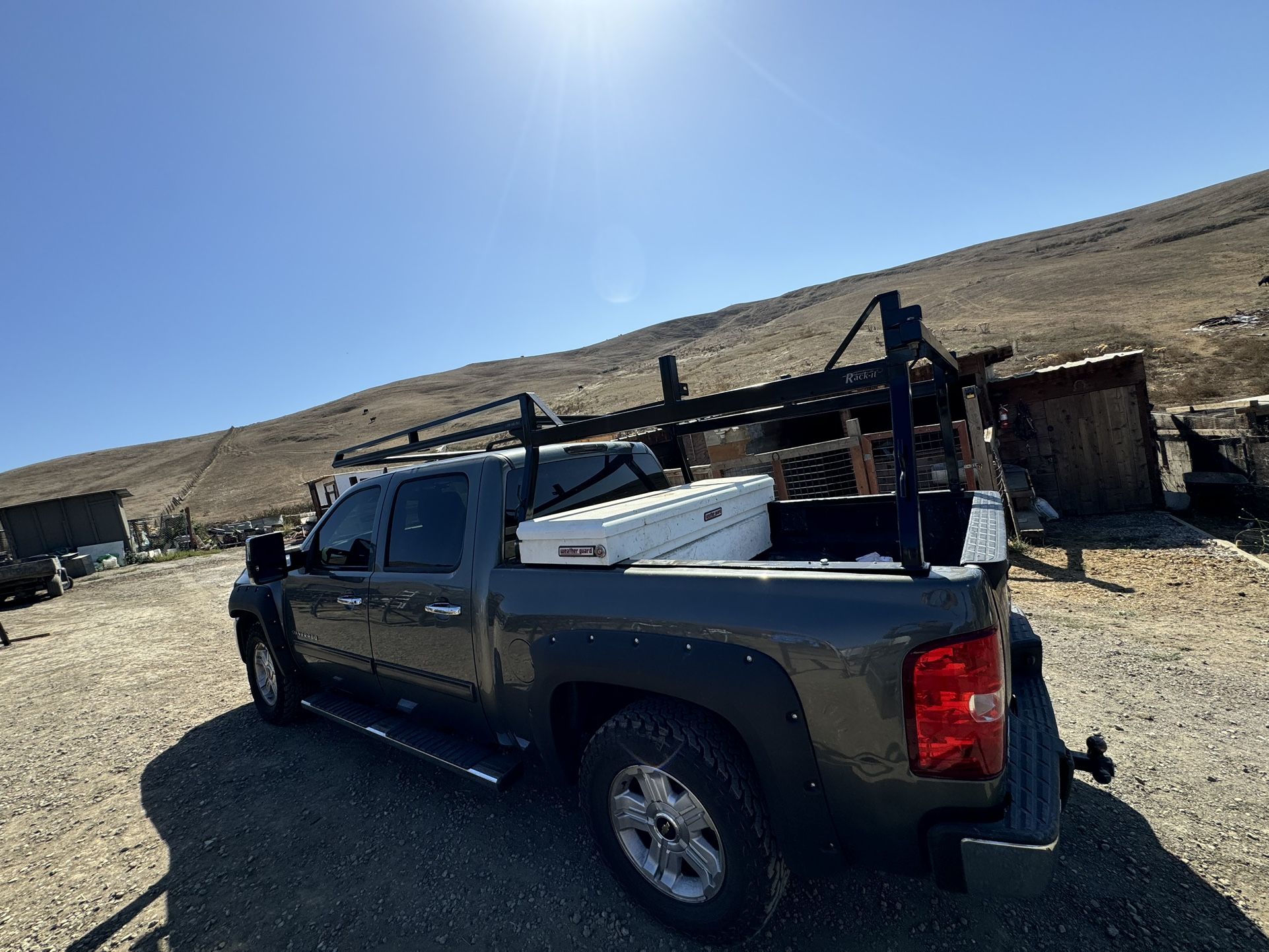 Raca Cuadrada Para GMC Or Chevy Silverado Caja Corta 