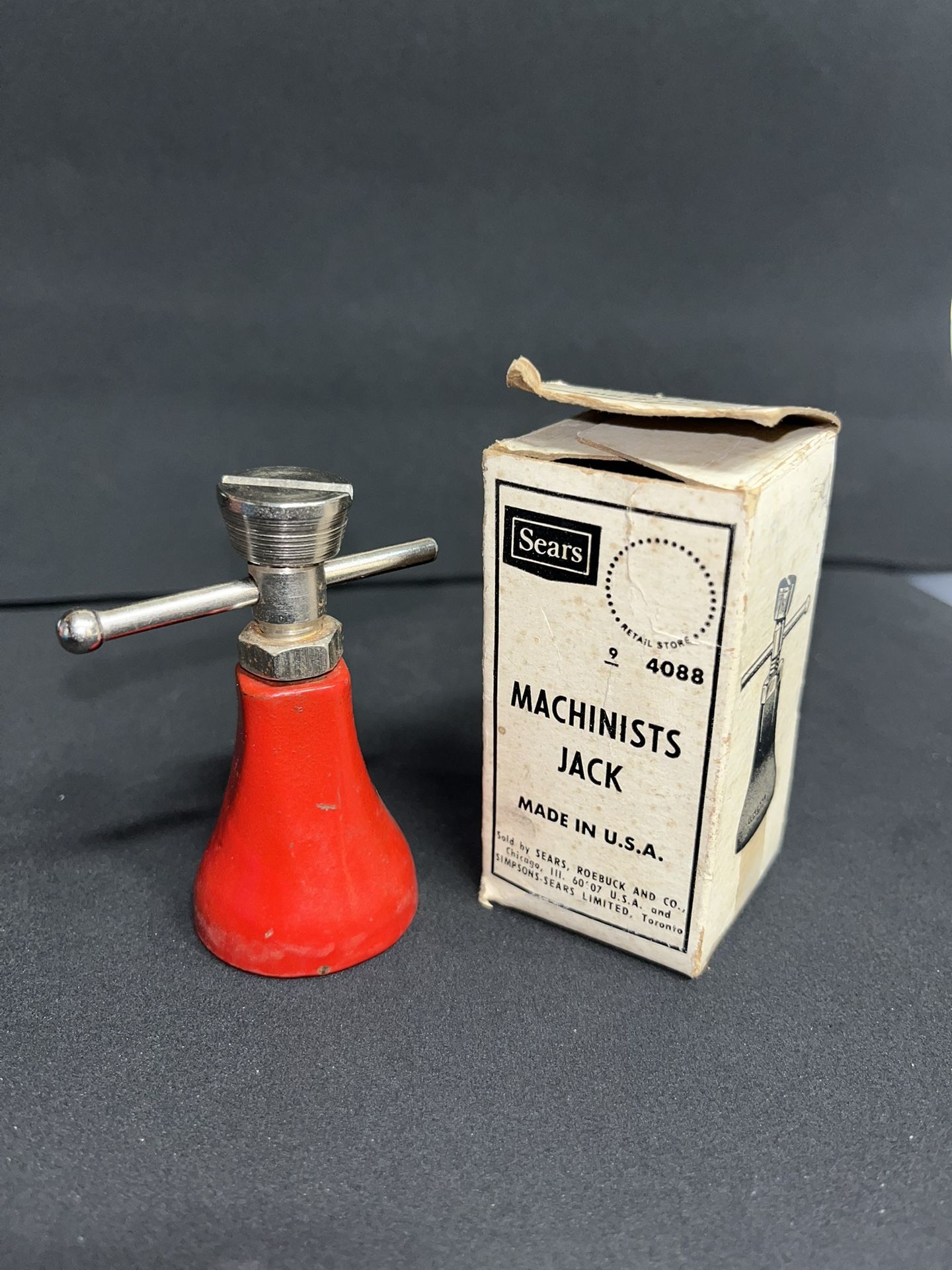 Vintage Miniature Craftsman Machinists Jack