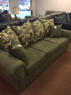 Sofa and loveseat