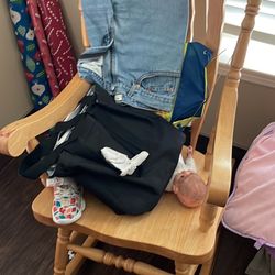 Wood Rocking Chair