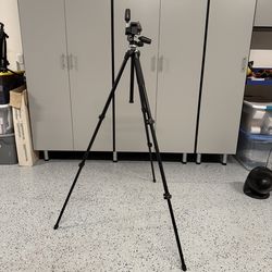 Manfrotto 290 Tripod with Fluid Head – Professional Camera Tripod