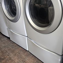 Washer And Dryer Electric Ultra Capacity Work Great Have Warranty Available