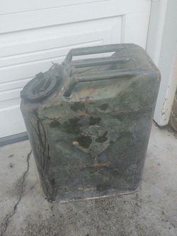 Military Gas Can (Vietnam Era)