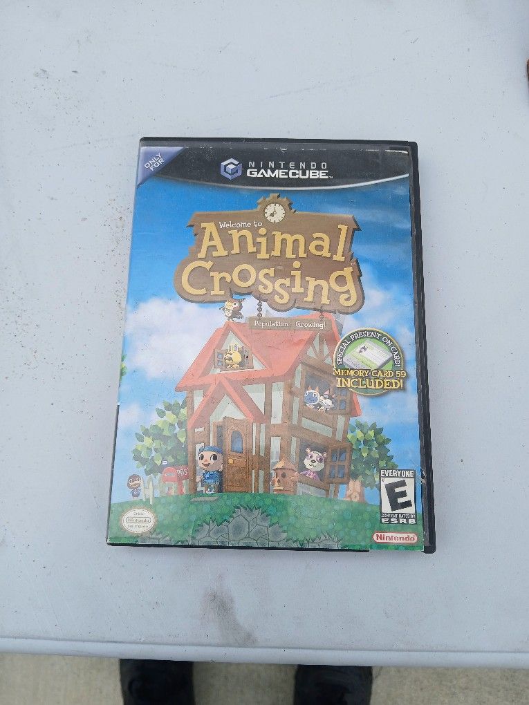 GameCube Animal Crossing Game