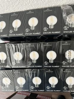 41 Impressions Vanity LED Globe Bulbs Dimmable