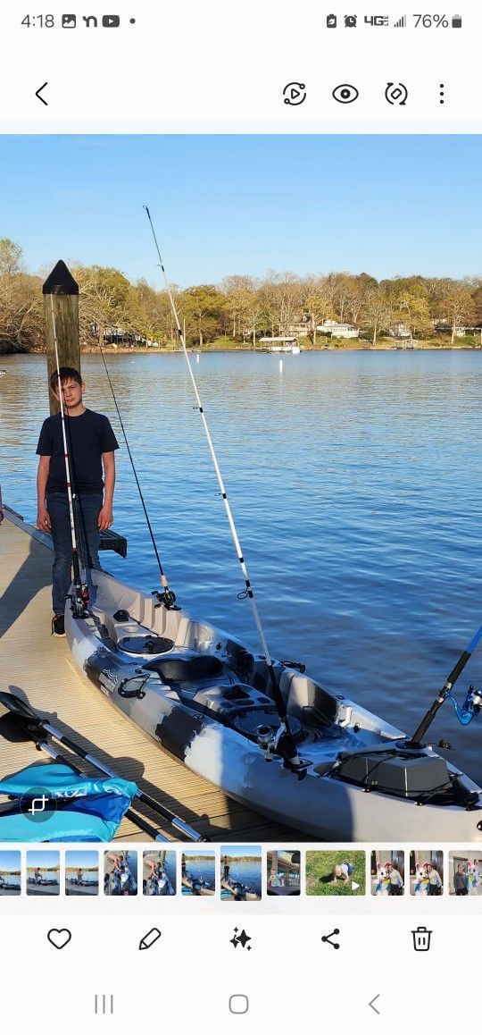 I got a kayak for sale at been used.A couple times and we just don't need https://offerup.com/redirect/?o=aXQuTm8= more comes with two paddles , and i