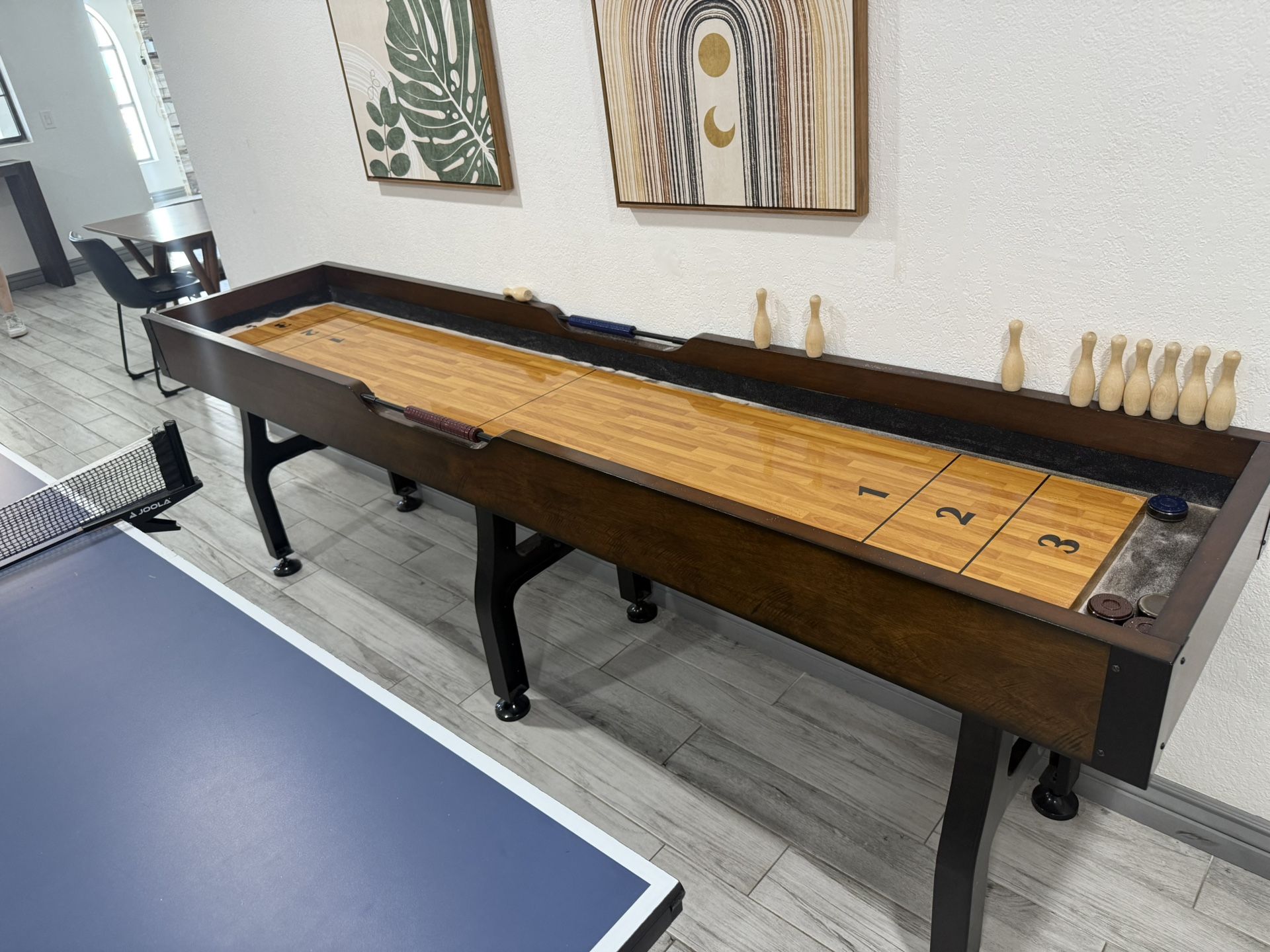 10ft Shuffleboard Table