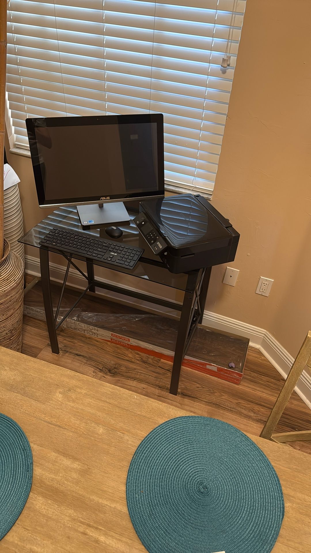 Computer With Desk