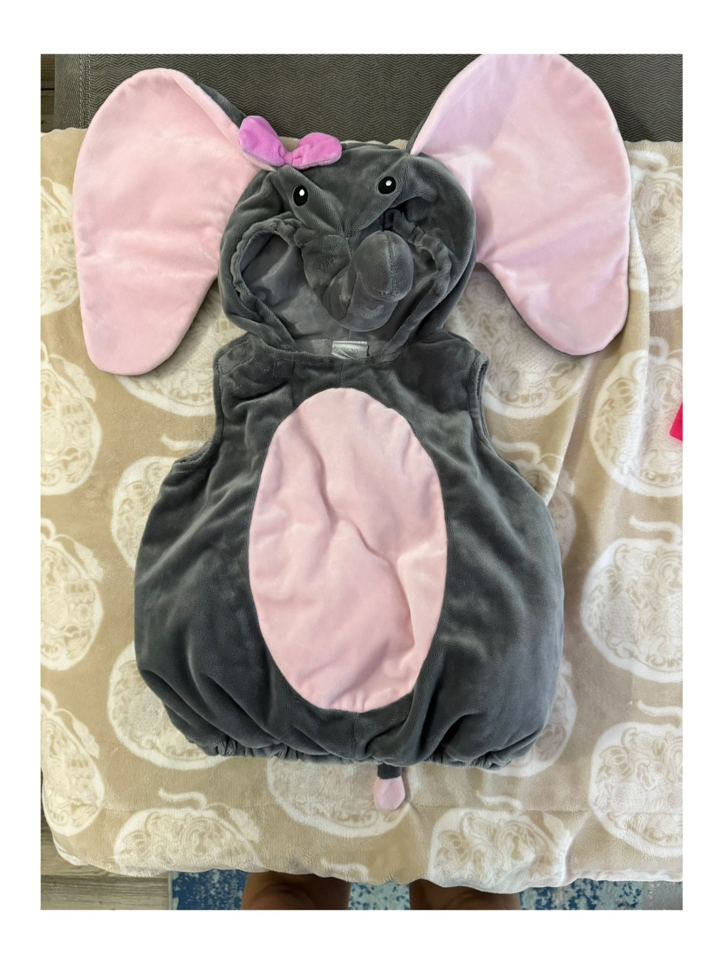 Koala Baby Infants Size Gray Elephant