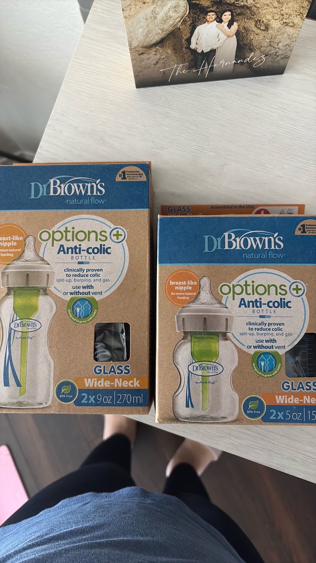 Dr brown glass bottles