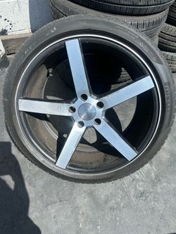 Vossen bmw rims/tires 20”