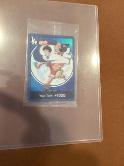 2026 Dodgers / One Piece Card ( willing to trade for last years card)‼️‼️
