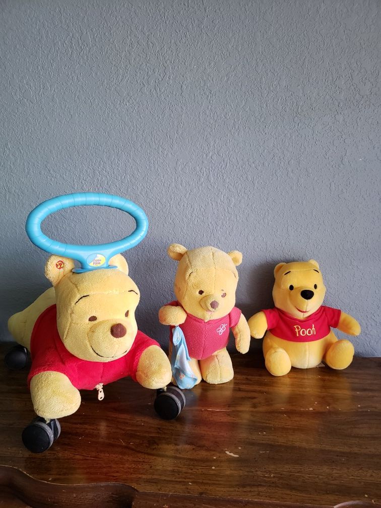 Winnie the pooh baby ride on toy