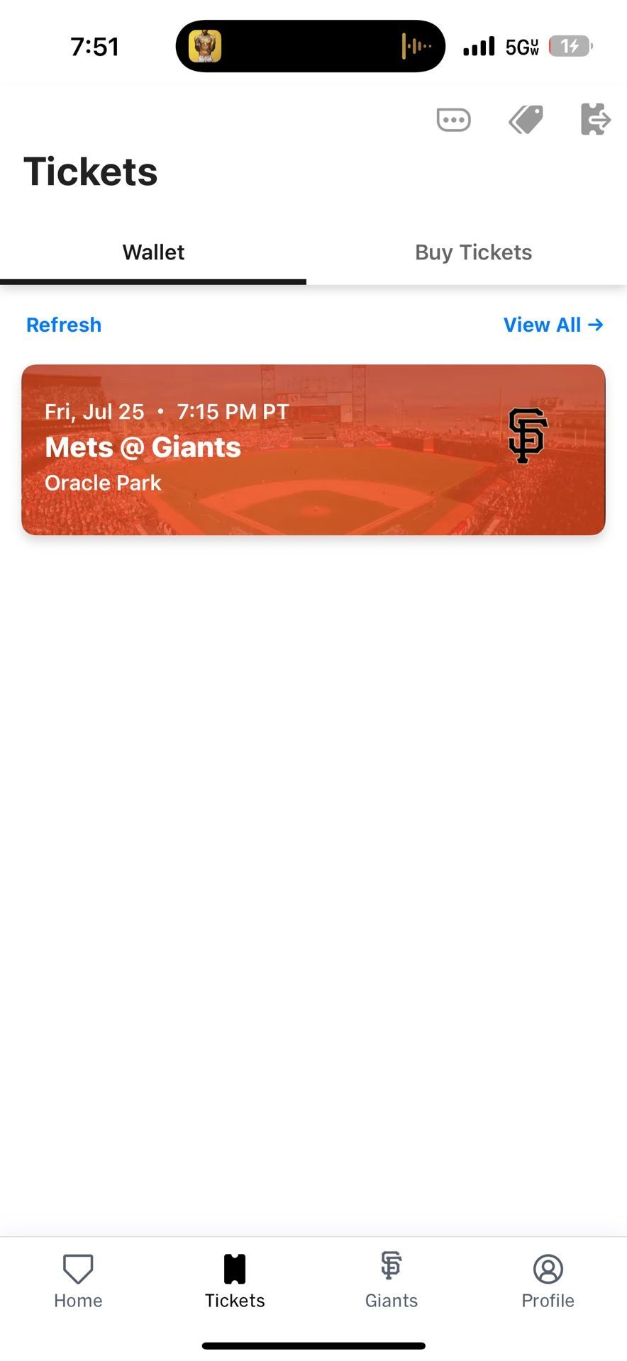 SF Giants Vs NY Mets