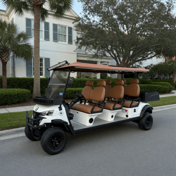2024 Ghost Carts Custom 6 Passenger Golf Cart – Like New, Street Legal - Charleston, SC