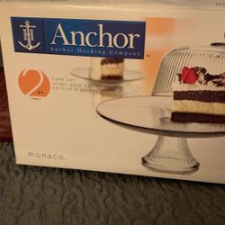 Anchor Monaco 2 Piece Cake Set