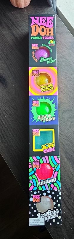 Nee Doh Power Tower 6-Pack Stress Balls