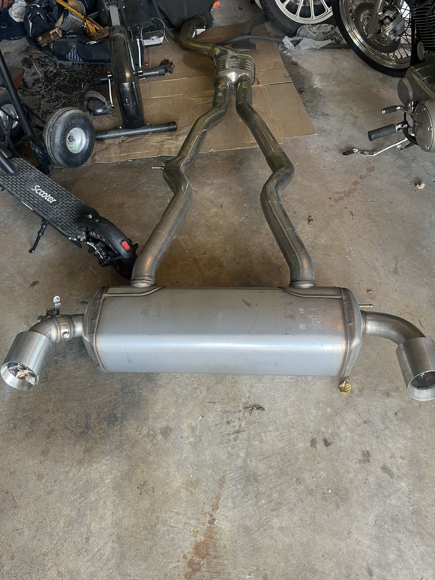 Toyota Dual Rear Exhaust