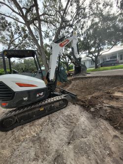 Bobcat Excavator 