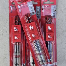 Milwaukee Carbide Hammer Bit 5 pk