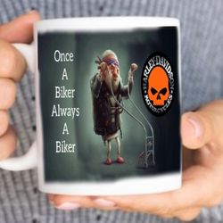 Harley Davidson Biker Cup Mug