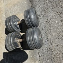 Pair Of Dumbbells 60lbs Each 