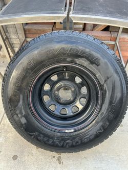 Toyo Open Country  Tire And Rim 