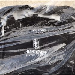 New Henderson Silver Knights Hockey HSK Black Duffle Bag w/ Cannery Casino Logo