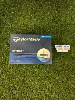 TaylorMade Distance+ White Golf Balls Dozen New