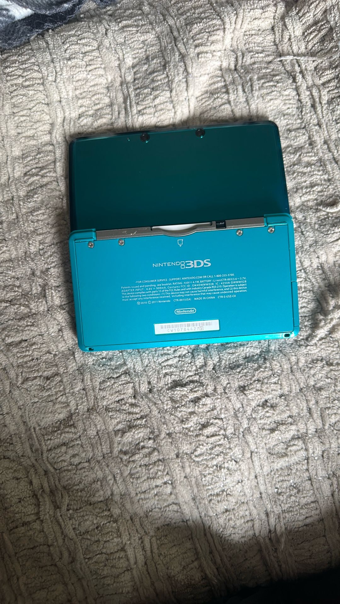 3ds Aqua Blue