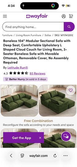Cloud couch