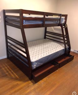 New Bunk bed W/Both Mattresses