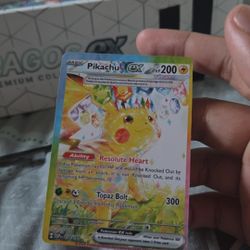Pikachu Ex Pokémon Card