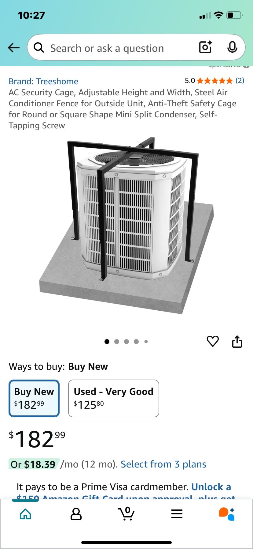 AC Security Cage. (New)