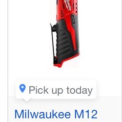 M12 Milwaukee Ratchet New