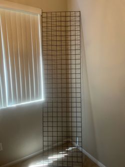 Wire Grid Panel in Sleek Black $25 each