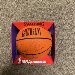Rick Pitino Autographed Mini-Basketball